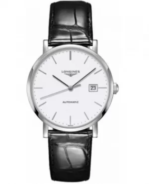 Image of Longines Elegant Mens Watch L4.910.4.12.2 L4.910.4.12.2