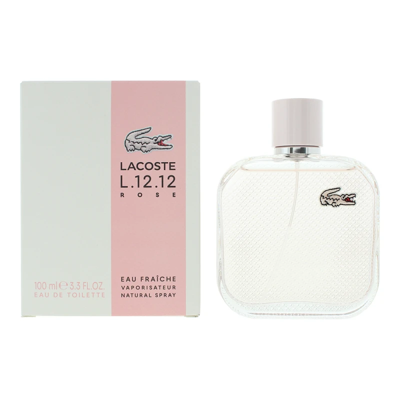 Image of Lacoste L.12.12. Rose Eau Fraiche Eau de Toilette 100ml