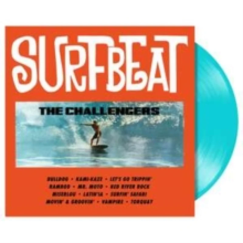 Image of The Challengers Surfbeat (Vinyl) 12 Album Coloured Vinyl (Limited Edition)