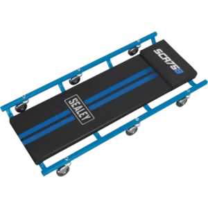 Image of Sealey Deluxe American Style Creeper Blue