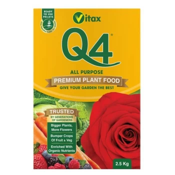 Image of Q4 Fertiliser Pelleted 2.5kg - 6QF253 - Vitax