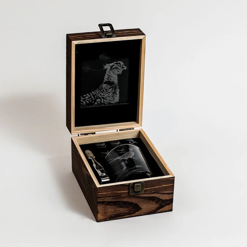 Image of Selbrae House Drinks Set - Pheasant Multi