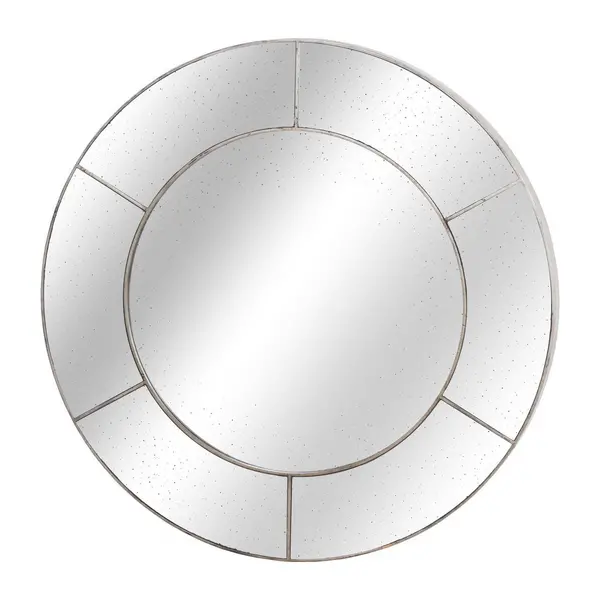 Image of Augustus Circular Window Wall Mirror