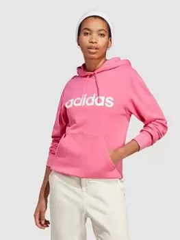 Image of adidas Sportswear Essentials Hoodie - Pink, Size S, Women