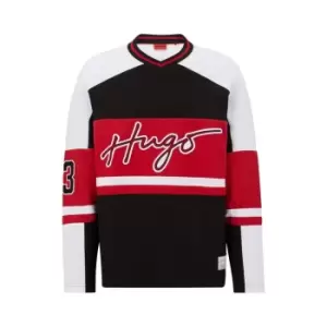 Image of Hugo Dalado Oversized Top - Black