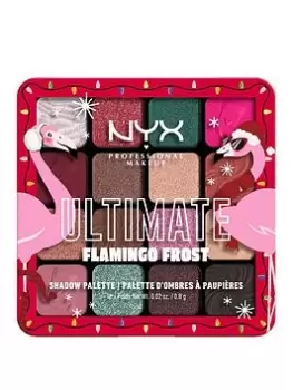 Image of Nyx Professional Makeup 16-Pan Eyeshadow Palette - Flamingo Frost