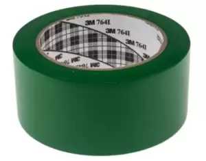 Image of 3M Scotch 764 Green Vinyl 3 Lane Marking Tape, 0.1m Thickness