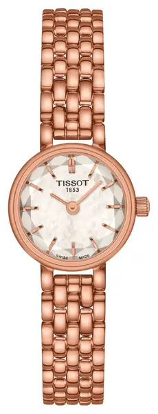 Image of Tissot T1400093311100 Womens Lovely Facetted Mother-of- Watch