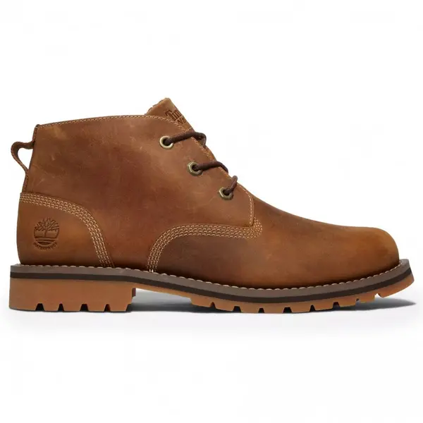 Image of Timberland Mens Larchmont Waterproof Leather Ankle Chukka Boots - UK 11 Brown male ES1778RUS11