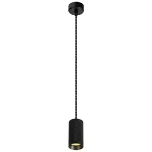 Image of 1 Light 11cm Ceiling Pendant Light GU10, Sand Black - Luminosa Lighting