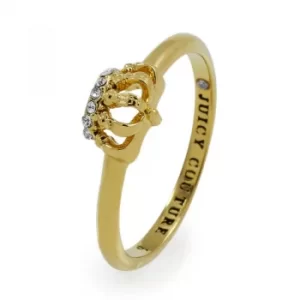 Image of Ladies Juicy Couture PVD Gold plated Size L.5 Ring