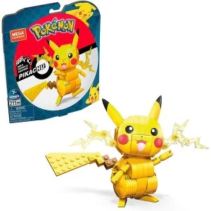 Image of Mega Bloks - Pok Pikachu Construction Set