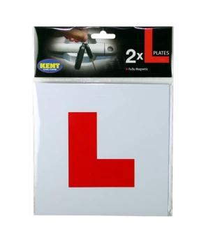 Image of L Plates - Magnetic - Pair- KENT- L1000A