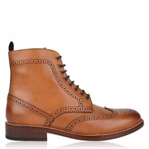 Image of Full Circle Brogue Boot - Cognac