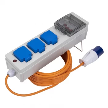 Image of Caravan & Camping Mains Unit with RCD 15M