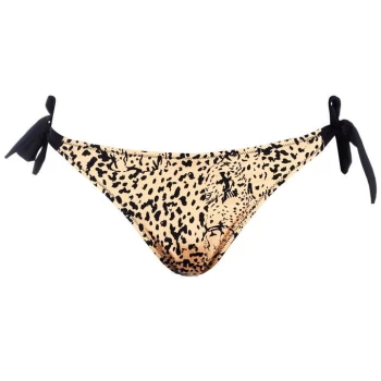 Image of Biba Tie Side Bikini Briefs - Cheetah