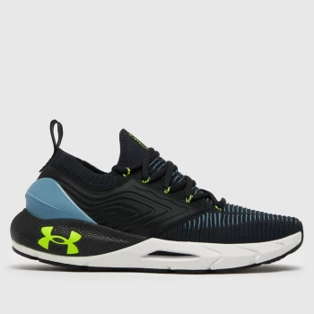 Image of Under Armour Black & White Hovr Phantom 2 Trainers