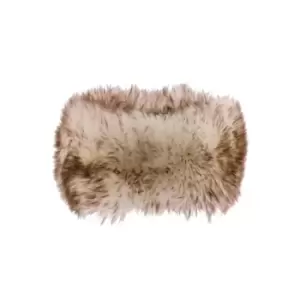 Image of Eastern Counties Leather Womens/Ladies Fergie Sheepskin Headband (One size) (Natural Tipped)