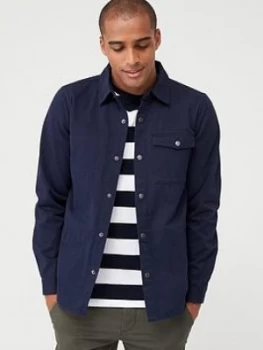Image of Barbour Mortan Overshirt - Navy Size M Men