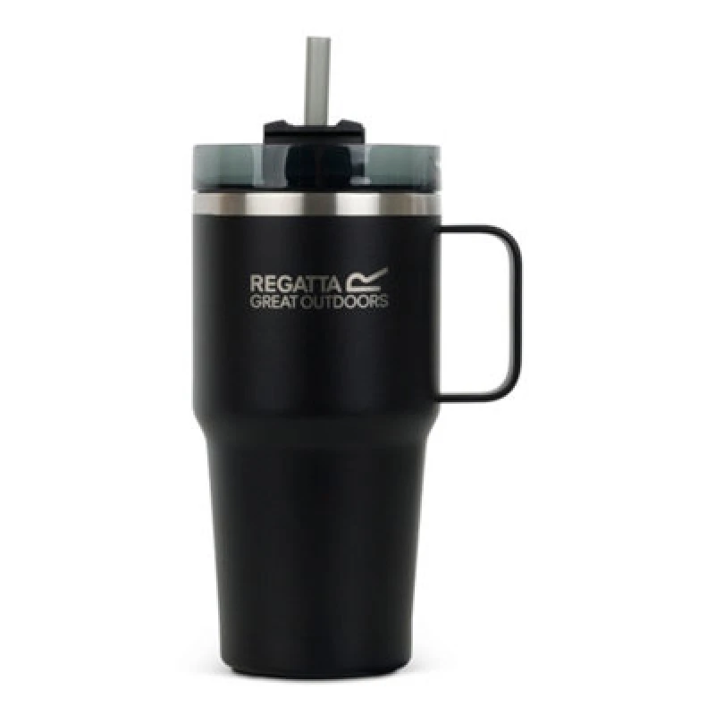 Image of Regatta Regatta Thermulate Insulated Mug 0.6L in Black One Size Unisex 5063516033806
