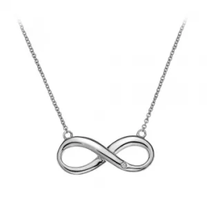 Image of Hot Diamonds Silver Infinity Diamond Necklet DN096