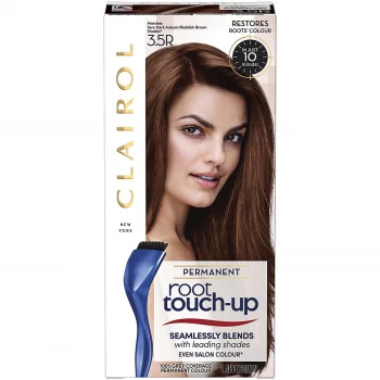 Image of Clairol Root Touch-Up Permanent Hair Dye Long-lasting Intensifying Colour with Full Coverage 30ml (Various Shades) - 3.5R Very Dark Auburn/Reddish Bro