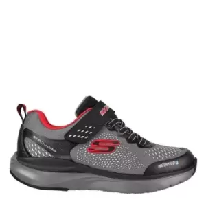 Image of Skechers Ultra Groove Waterproof Jnr Trainers - Grey