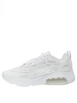 Image of Nike Air Max Exosense Junior Trainer, White, Size 5