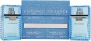 Image of Versace Man Eau Fraiche 2 x 30ml Eau de Toilette Duo for Him