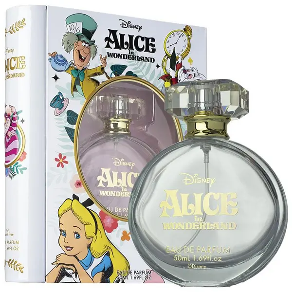 Image of Disney Alice in Wonderland Eau de Parfum For Kids 50ml