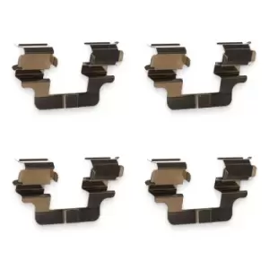 Image of QUICK BRAKE Accessory Kit, disc brake pads 109-1610 VW,AUDI,SKODA,Polo Schragheck (6R1, 6C1)