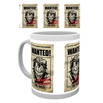 Image of Batman Comic - Joker Wanted Mug
