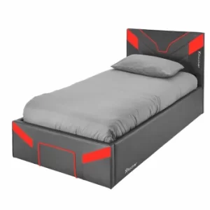 Image of X Rocker Cerberus Gaming Single Bed in a Box, Red