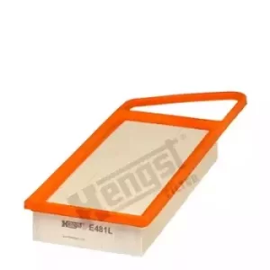 Image of Air Filter Insert E481L by Hella Hengst
