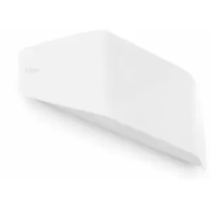 Image of 08-faro - Future 1-bulb white garden wall light