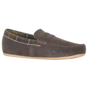 Image of Barbour Mens Porterfield Slippers Brown 7