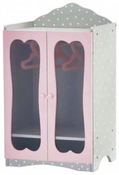 Image of Olivias Little World Polka Dot Doll Classic Closet.