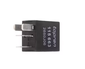 Image of TOPRAN Relay, main current VW,AUDI,SKODA 115 663 1K0951253,1K0951253,1K0951253 1K0951253