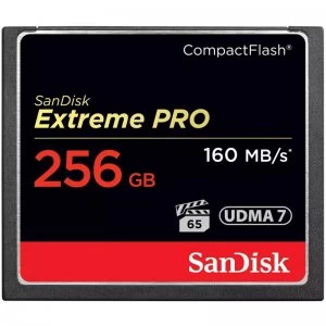 Image of SanDisk Extreme PRO Compact Flash 256GB Memory Card