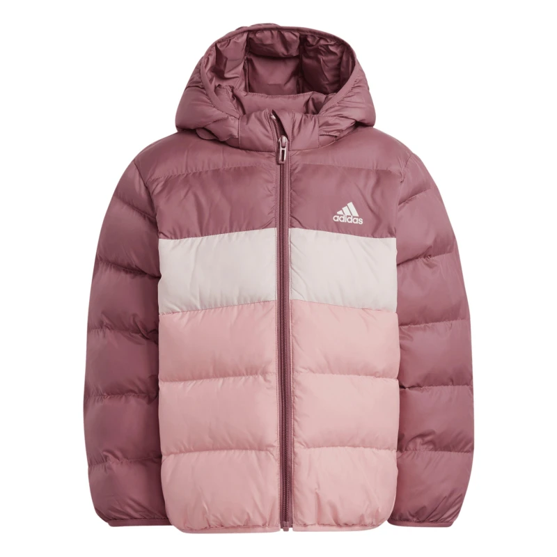 Image of adidas Kids Puffer Jacket Crimson/Pink unisex 7-8 Years