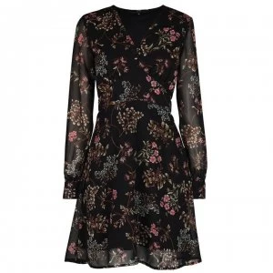 Image of Vero Moda Julie Short Dress - BLACK