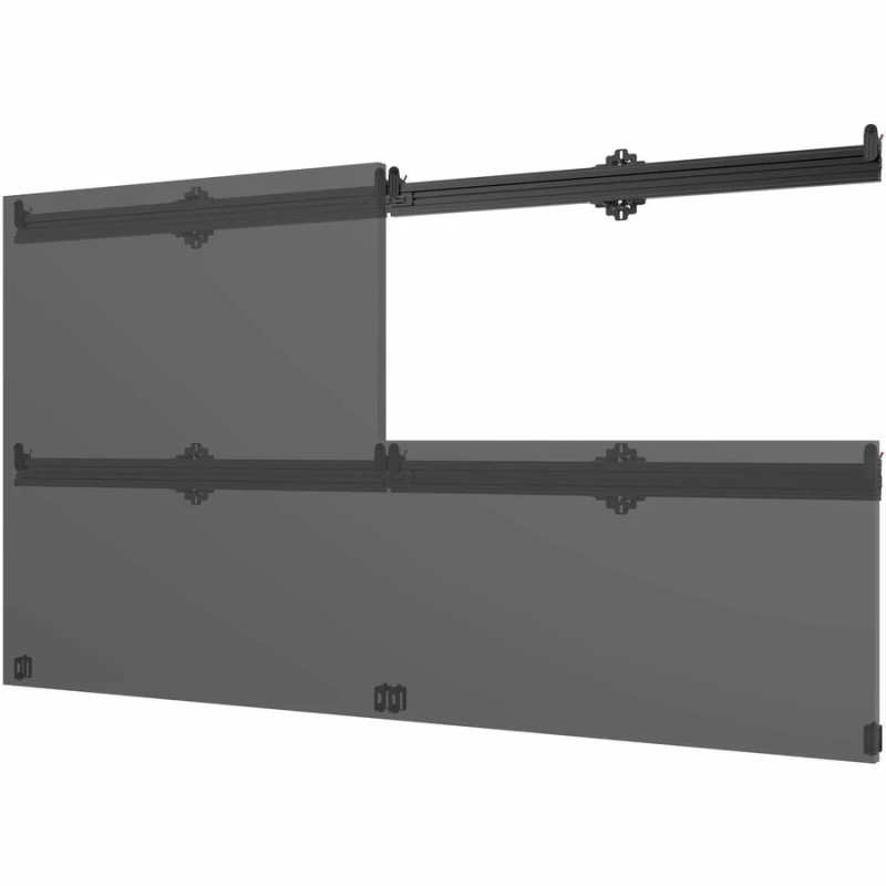 Image of Peerless LEDUNVL-2X2 signage display mount 139.7cm (55") Black