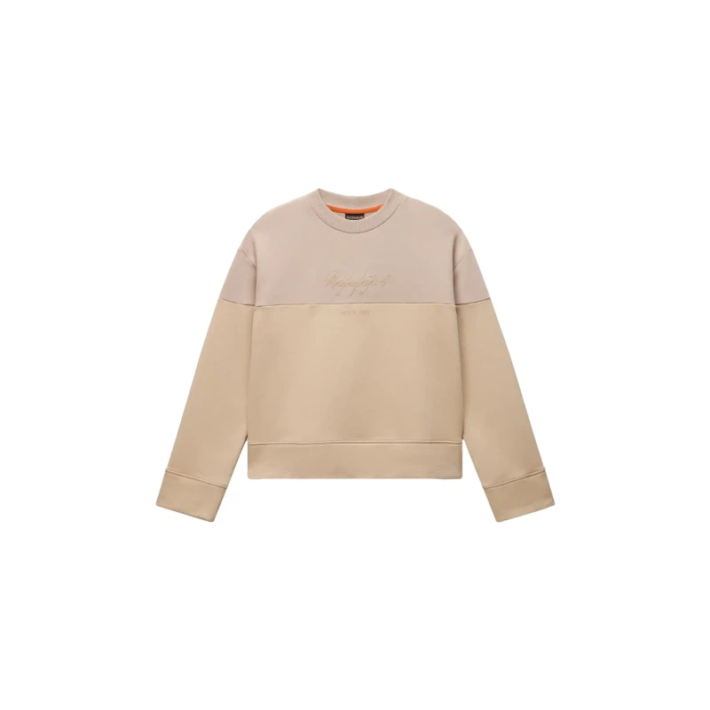 Image of Sweatshirt woman Napapijri Baryte Beige Female L