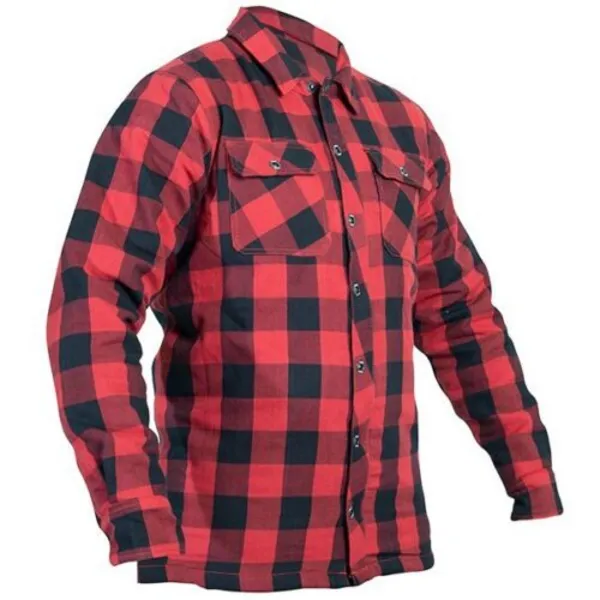 Image of RST Lumberjack CE Textile Shirt Men Red Size 38