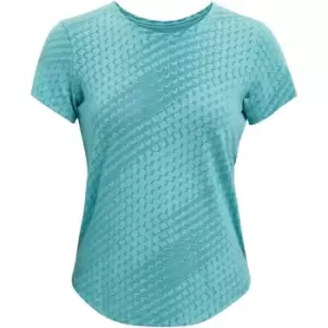 Image of Under Armour Streaker Run T Shirt Womens - Blue