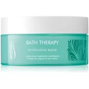 Image of Biotherm Bath Therapy Revitalizing Blend Moisturizing Body Cream With Sea Salt relaxacni s algae 200ml