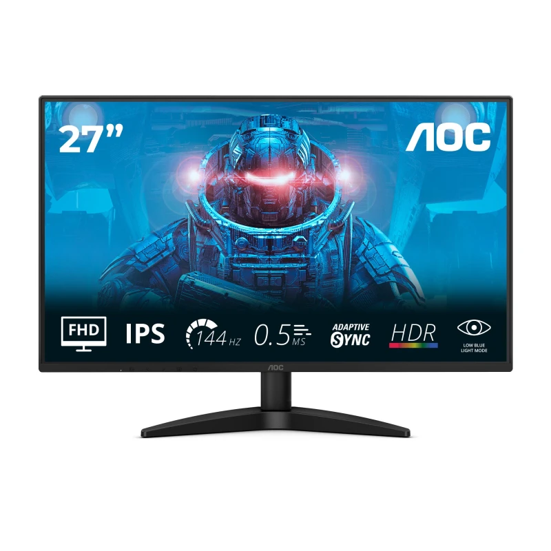 Image of AOC 27B36X Full HD 27" IPS WLED Gaming Monitor - Black 4038986183086