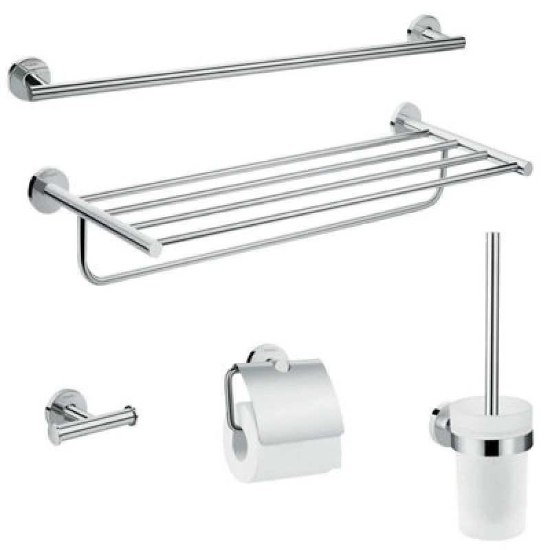 Image of Hansgrohe Logis Universal Bath Accessory Set 5 In 1