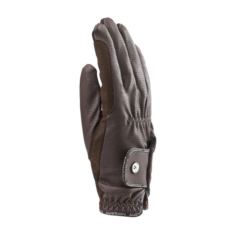 Image of Aubrion Aubrion Men Stadium Winter Riding Gloves in Brown Size: X-Small Brown XS Male 5063527221513