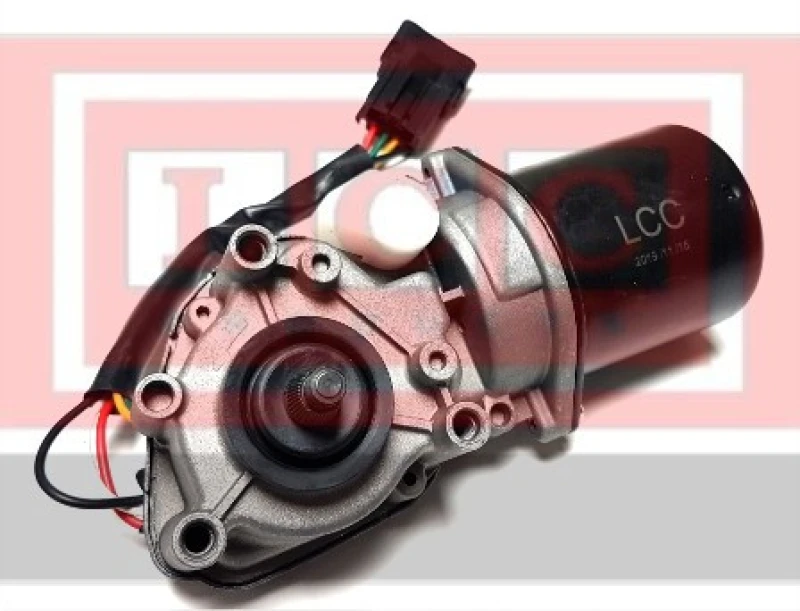 Image of FEBI BILSTEIN 38660 Wiper Motor Front, for left-hand drive vehicles, with cable Wiper Motor (295)